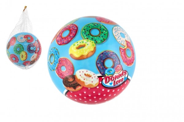 E-shop Lopta na hranie s motívom donutov a cupcakes 14 cm