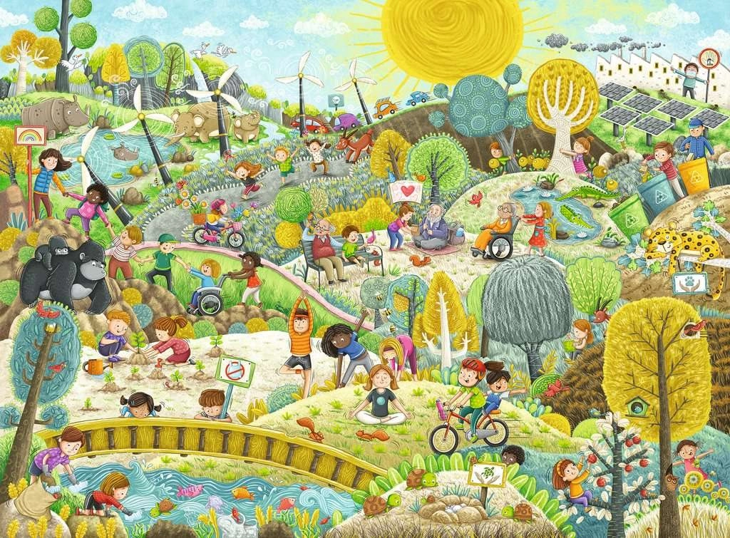 E-shop RAVENSBURGER Udržitelnost XXL 200 dielov