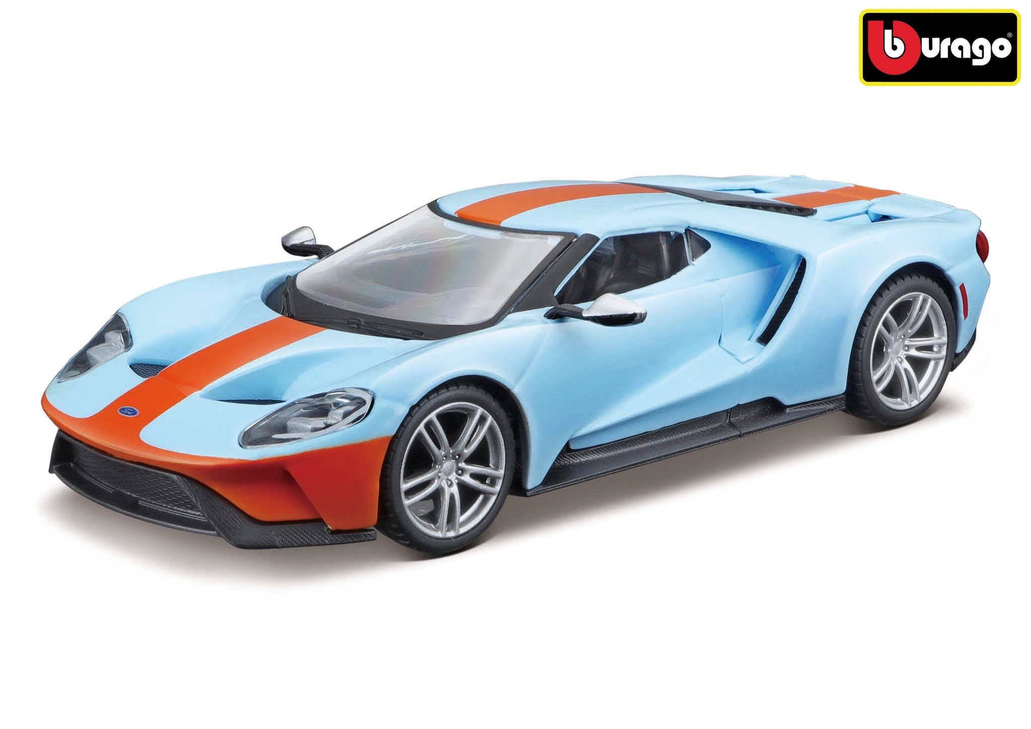 E-shop Bburago Ford GT 2019světle modrá 1:32