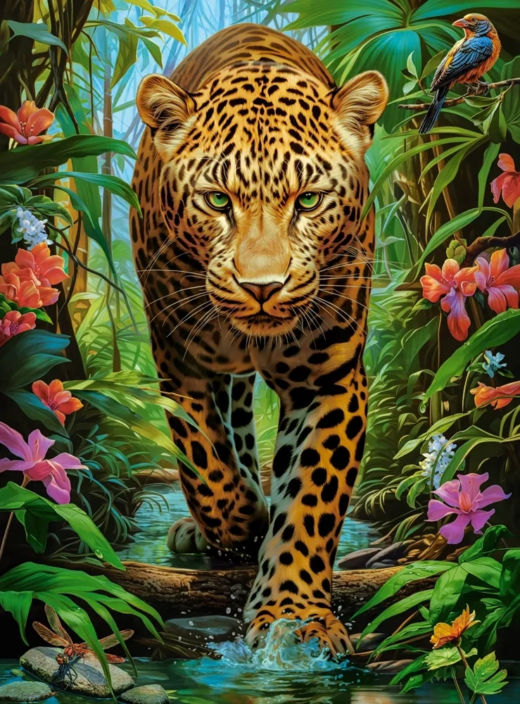 E-shop Puzzle Leopard v divočine od Castorland, 2000 dielikov