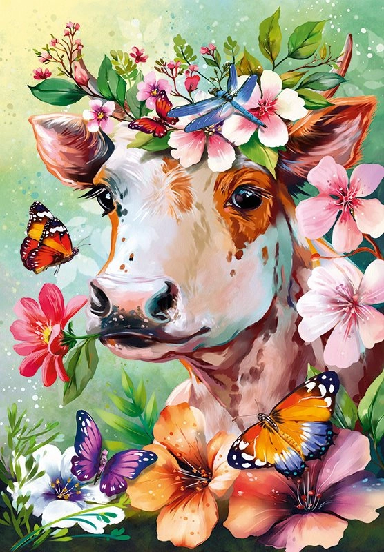E-shop Cherry Pazzi Kráva Wow! 500 dielov