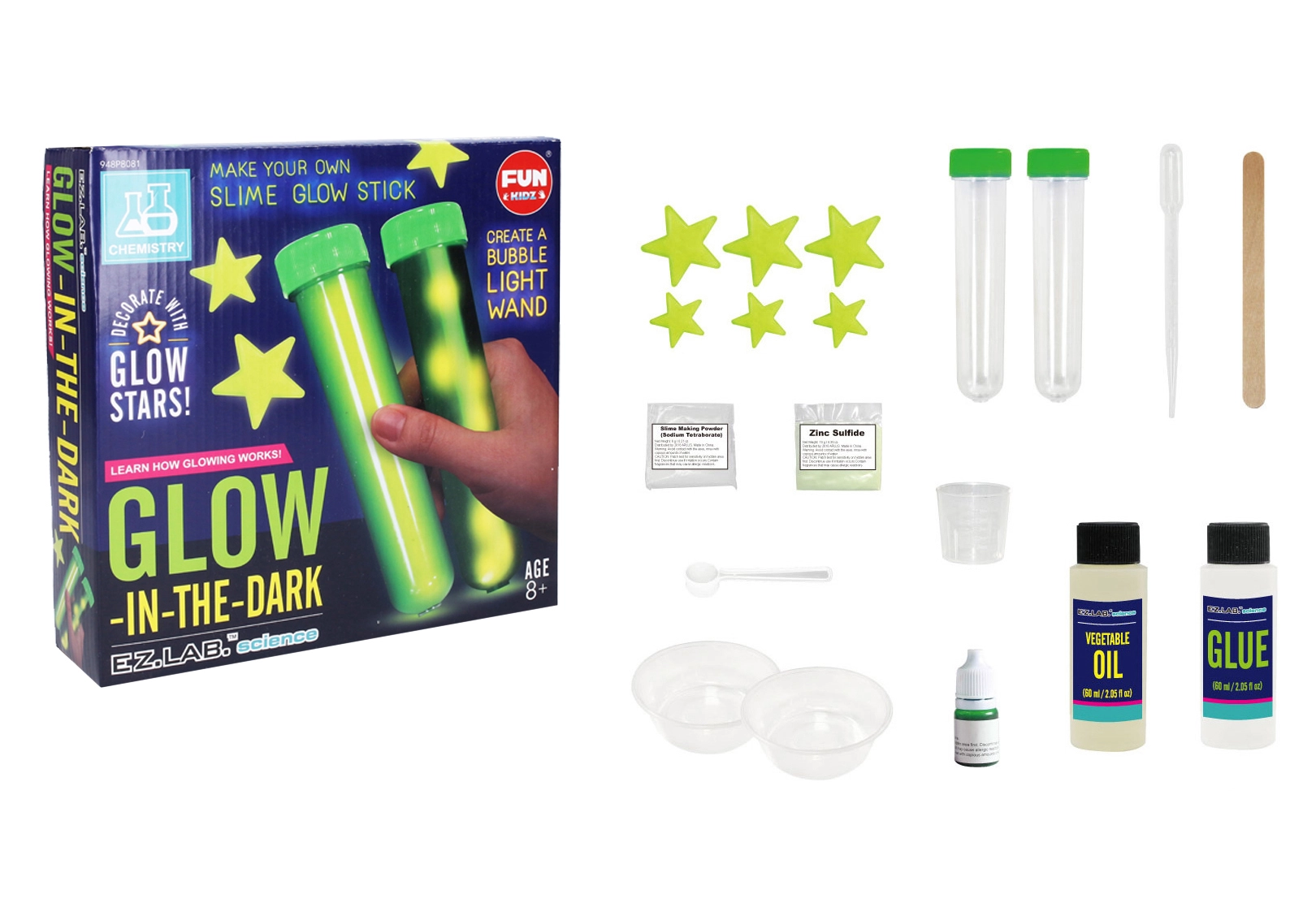 E-shop Funkidz Sliz svítící ve tmě