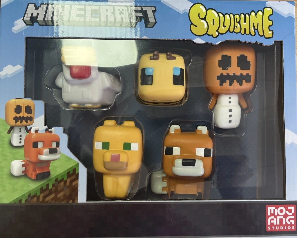 E-shop Mini Squishme Minecraft set