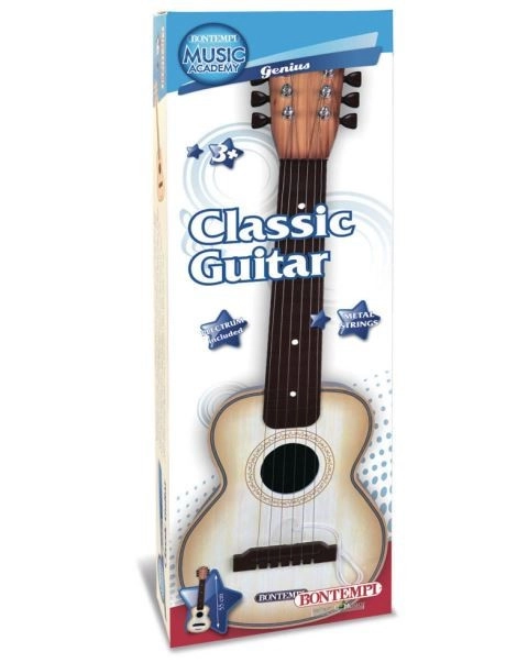 Klasická gitara s 6 kovovými strunami