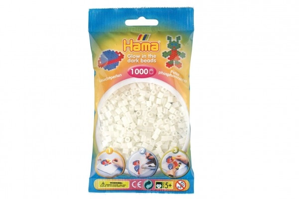 E-shop Hama zažehlovacie korálky svietiace, 1000 ks zelená