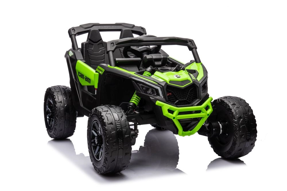 E-shop LeanCars elektrická bugina Can-am DK-CA003 4x200W batéria 24V5Ah 2024 zelená