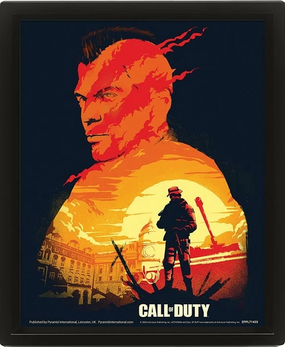 E-shop Pyramid International 3D Obraz Call of Duty Sunset