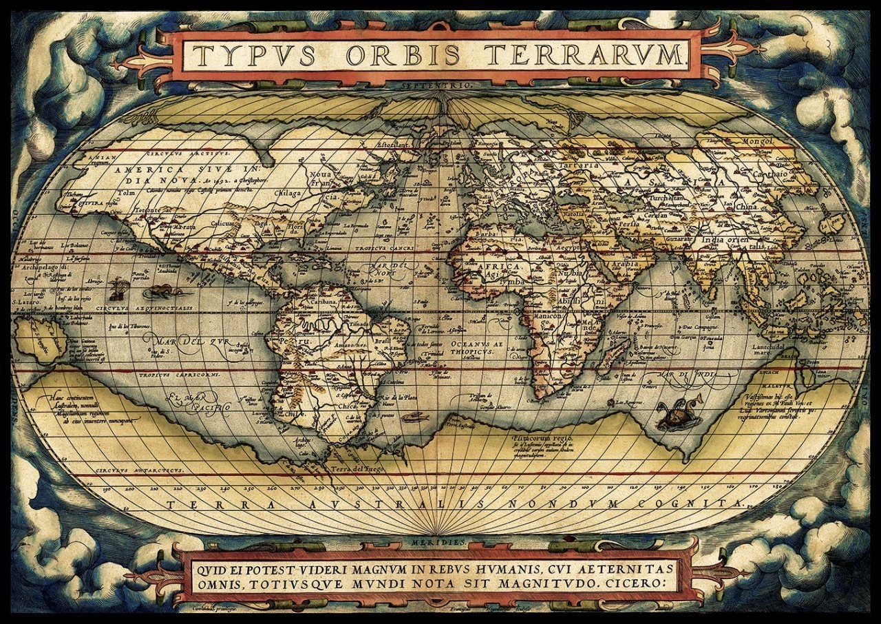 E-shop Puzzle ART PUZZLE Prvý moderný atlas z roku 1570 – 3000 dielikov