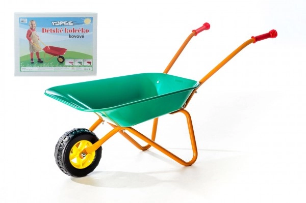 E-shop Yupee 666620 plechové kolečko velké zelená