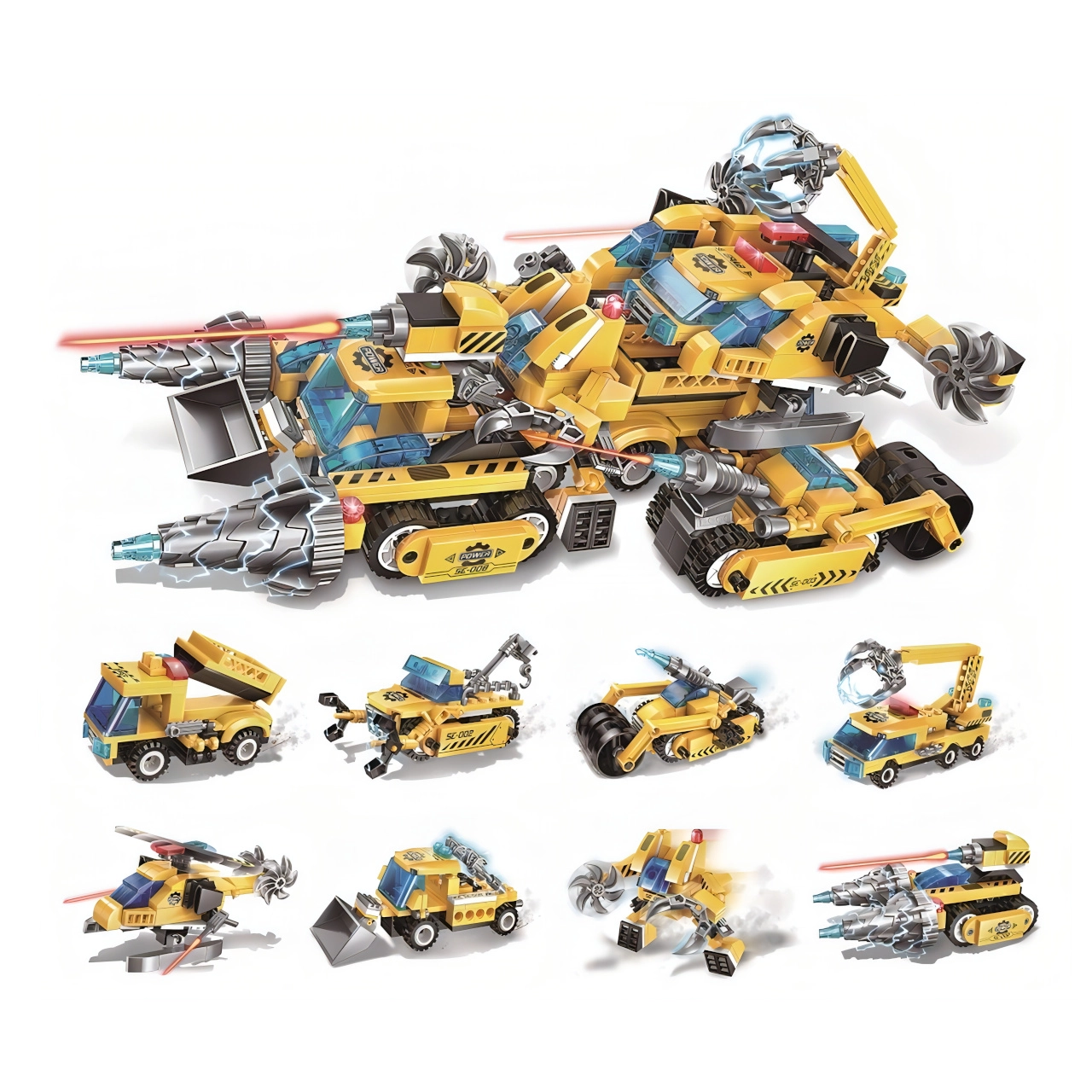 E-shop Qman The Legend Of Chariot 1408 sada 8v1