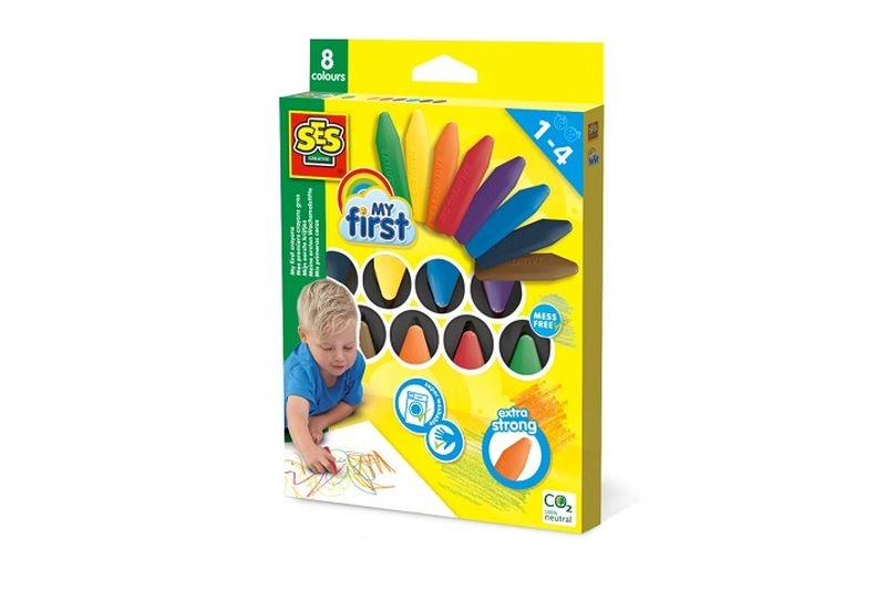 SES Creative pastelky voskovky 8 ks