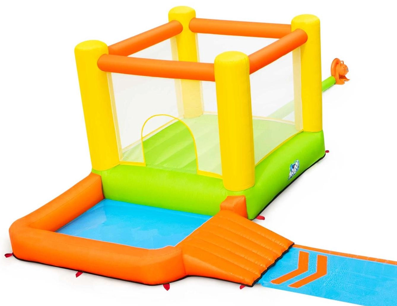 Bestway nafukovacie hracie centrum H2OGO! so šmykľavkou a brodiskom 662 × 300 × 150 cm