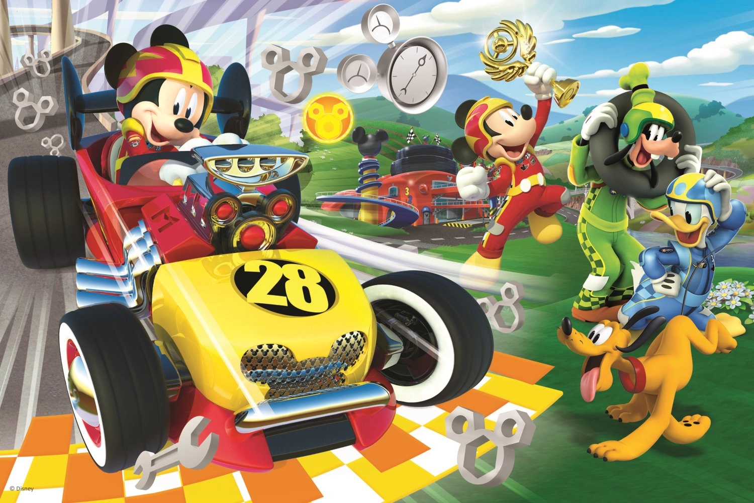 E-shop Trefl Mickey a závodníci 60 dielov