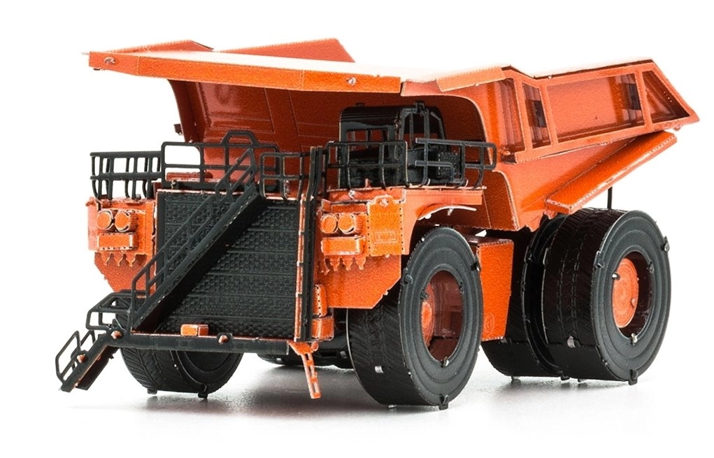 E-shop METAL EARTH 3D kovový model – banský sklápač (farebný)