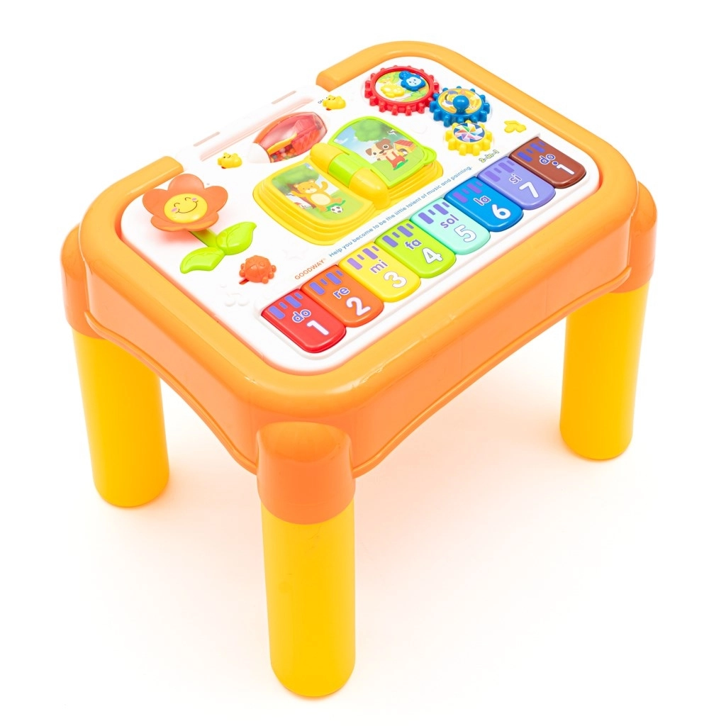 E-shop BABY MIX Multifunkčný Hudobný Učebný Stolík 3in1