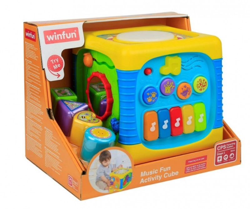 E-shop Hudobná interaktívna kocka WINFUN