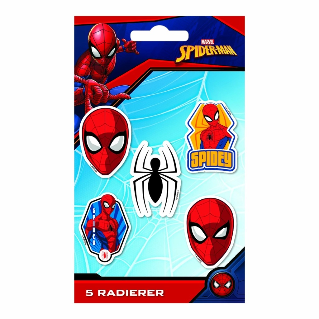 E-shop Set gúm Spider Man