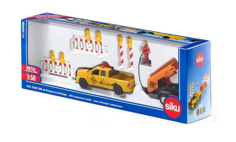 E-shop SIKU Super 3505 cestáry s autom RAM 1500 a s návesom 1:50