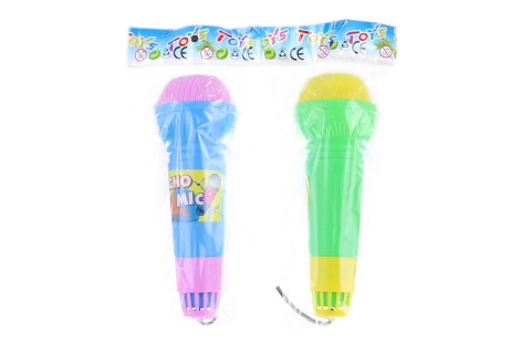 Detský plastový ručný mikrofón