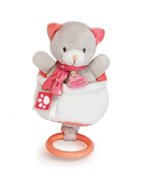 E-shop Plyšová hudobná mačička DOUDOU 20 cm
