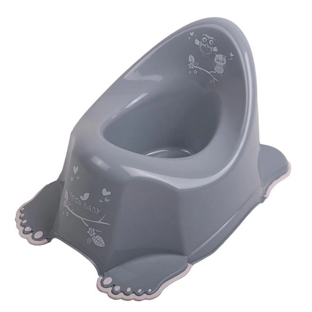 Tega Hrajúci detský protišmykový nočník sova sivý