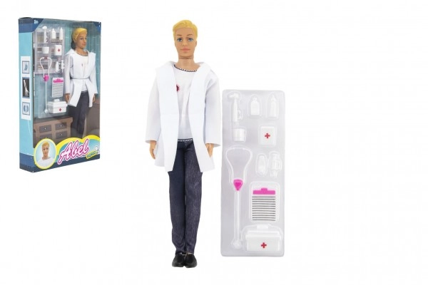E-shop Teddies Panáček doktor s doplňky 30 cm