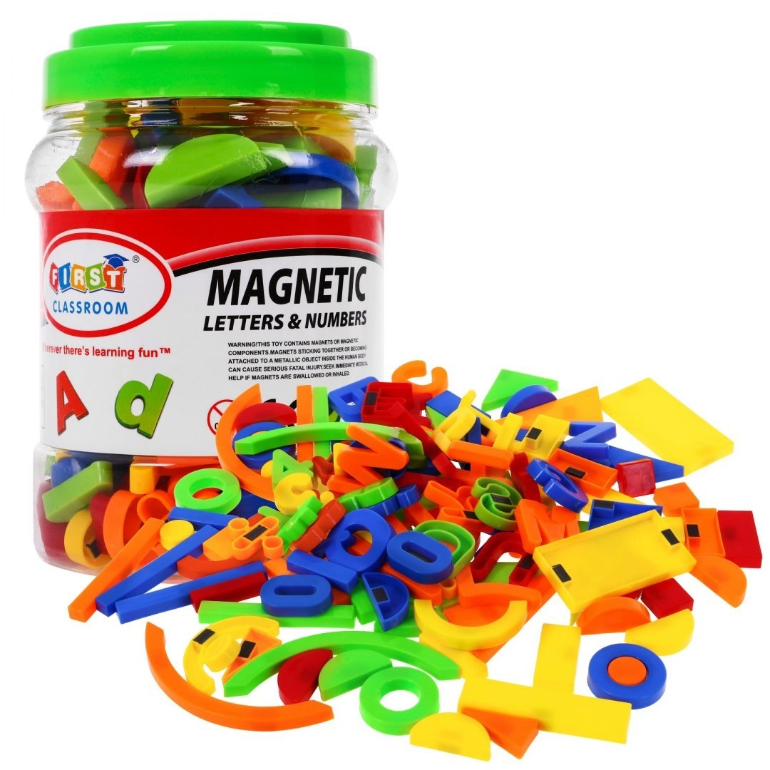 E-shop GIGA magnetická stavebnica písmenká a čísla