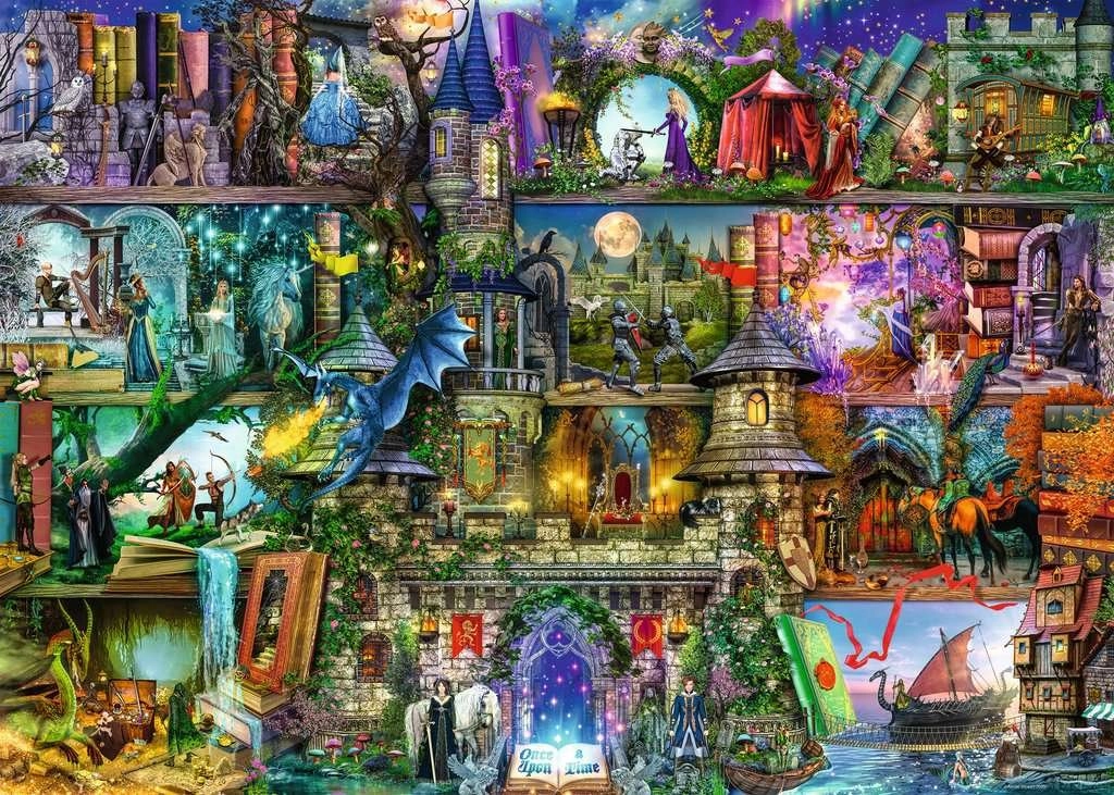 E-shop Ravensburger puzzle Mýty a Legendy 1000 dielikov