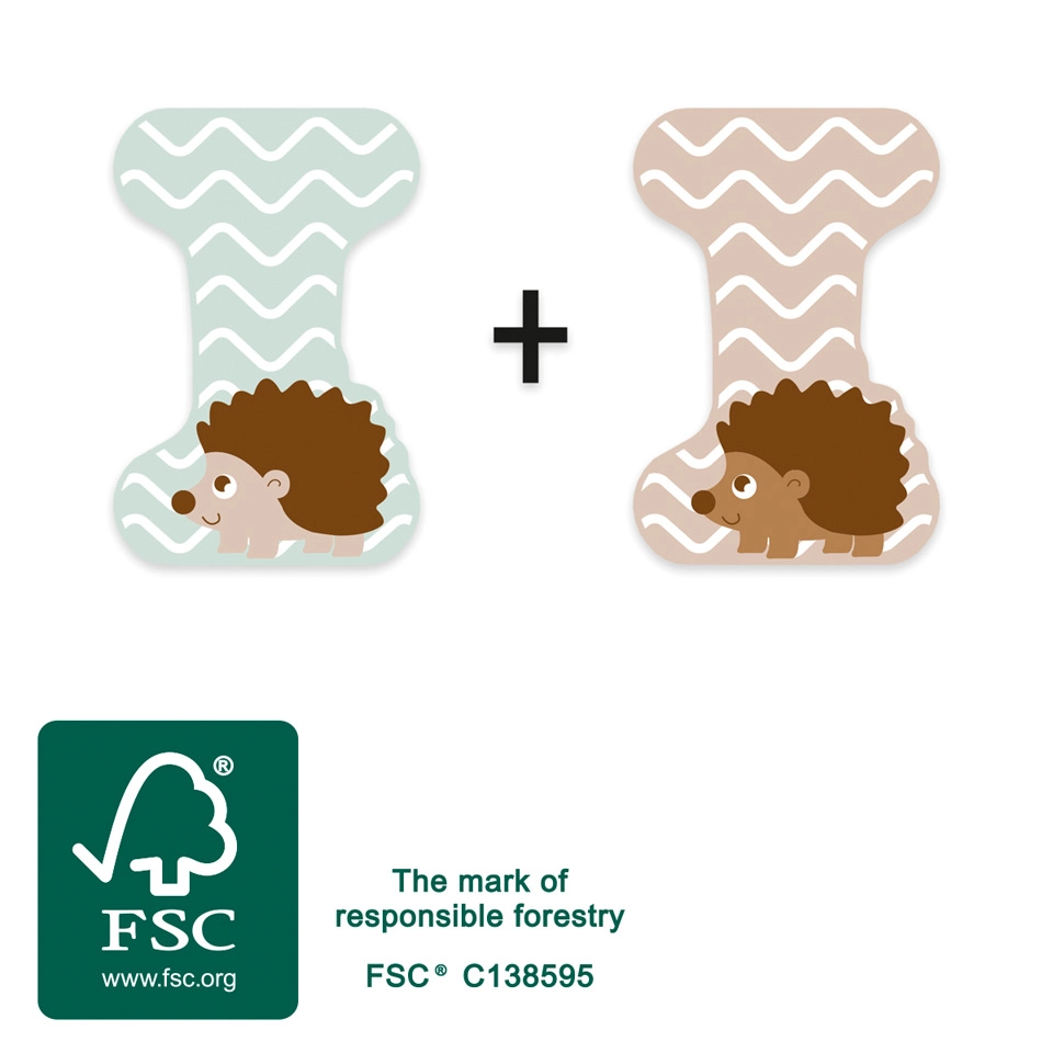 Small Foot drevené písmeno I