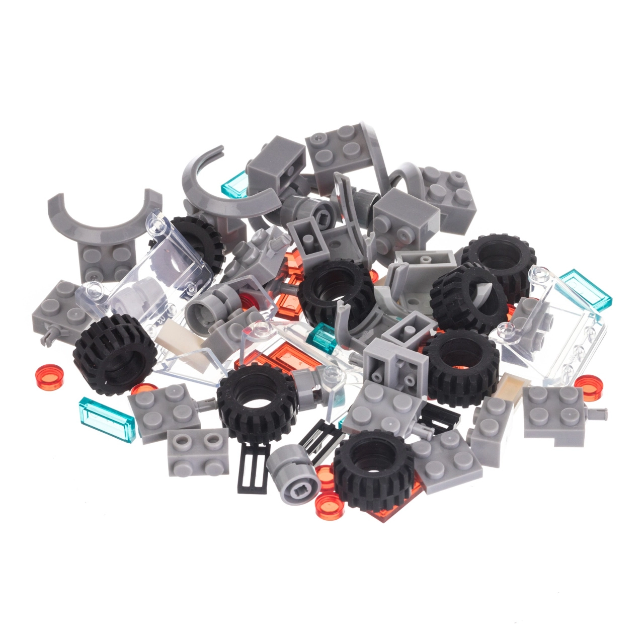 L-W Toys Kreativní set pro stavbu aut 100 ks