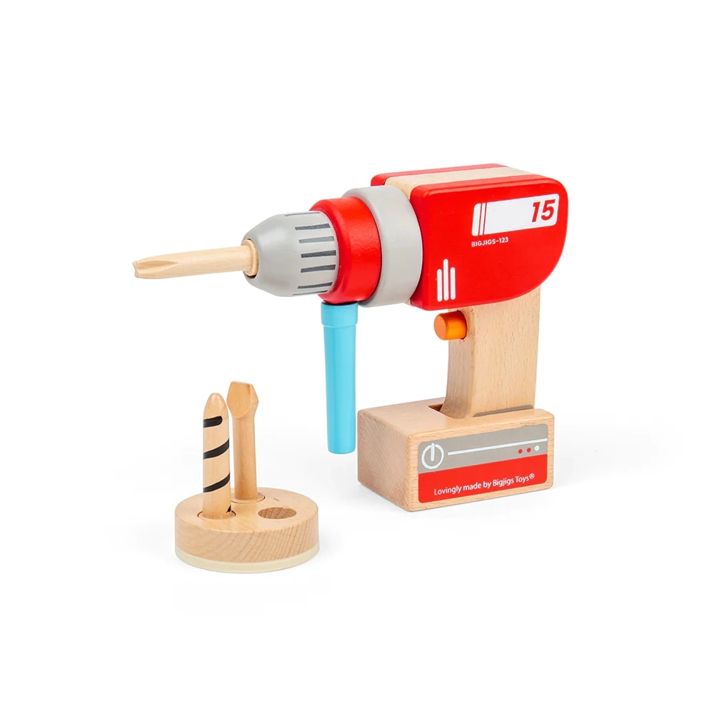 E-shop Drevená vŕtačka BIGJIGS TOYS
