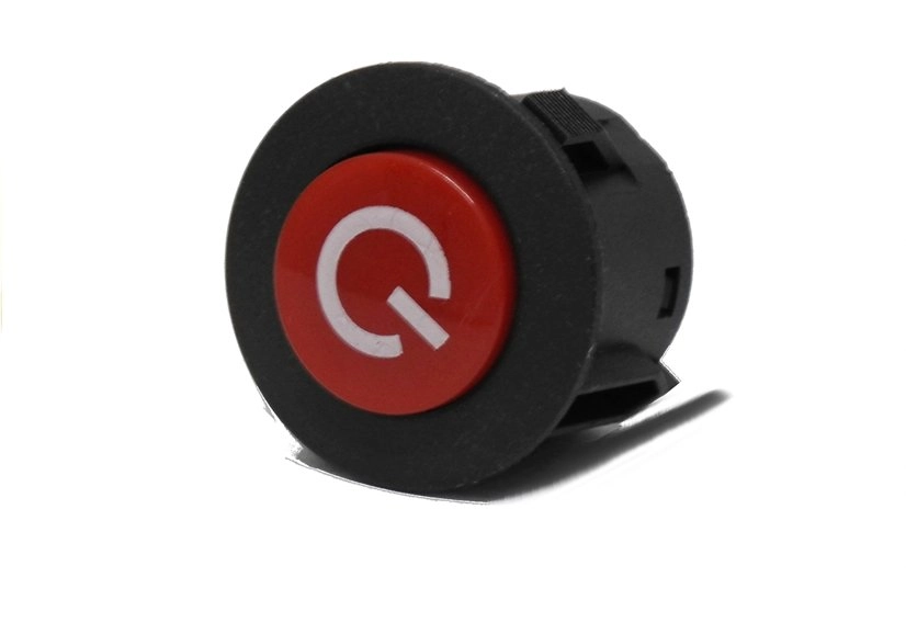 E-shop Spínač on/off pre akumulátorové vozidlo 28 mm