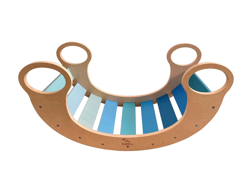 E-shop Montessori Dvěděti modrá hojdačka