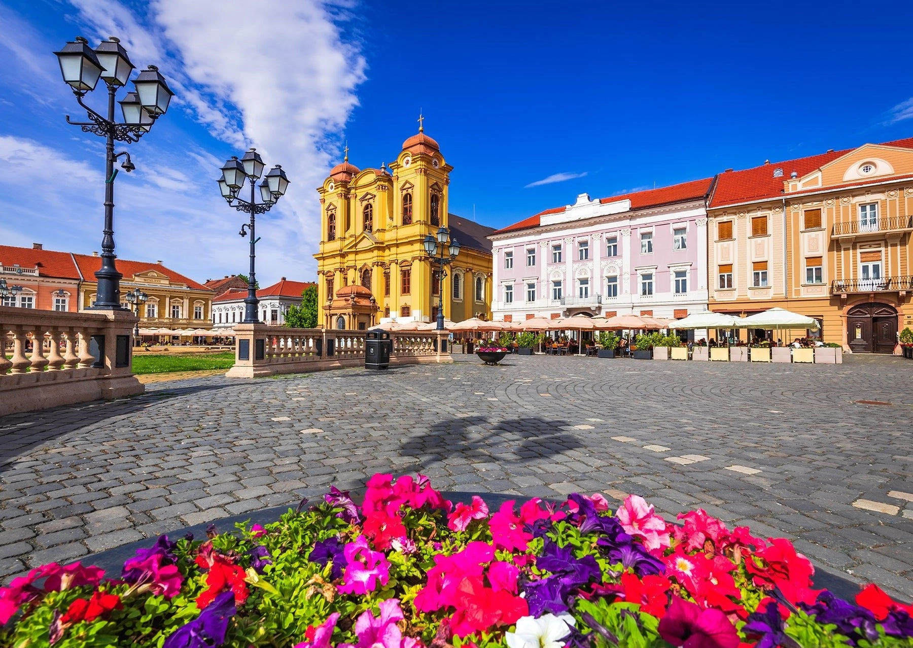 E-shop ENJOY Náměstí Union Temešvár Rumunsko 1000 dielov