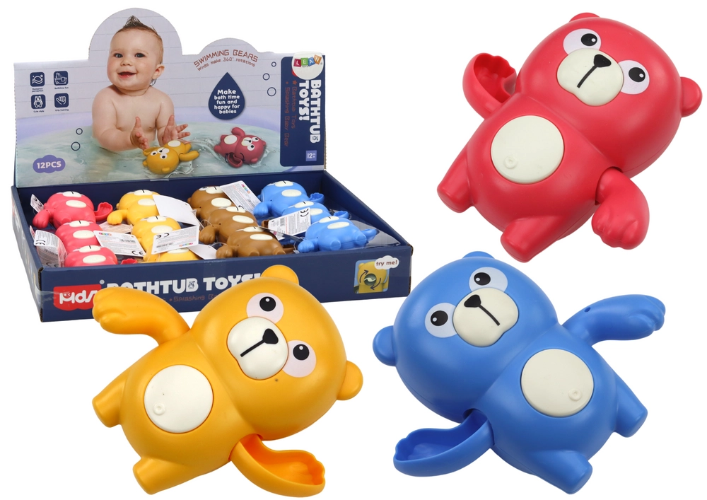 E-shop LEAN Toys Naťahovacia plávajúca medvedíka