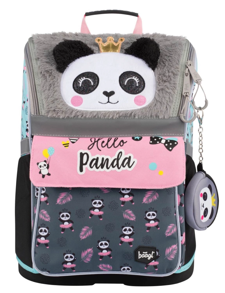 E-shop Baagl Zippy Panda 17 sivá