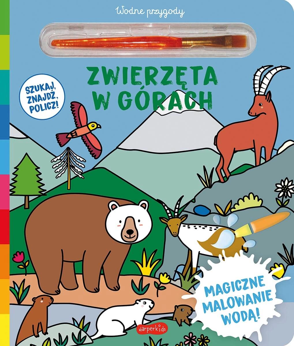 E-shop Interaktívna vodná kniha: Zvieratá v horách – vodné dobrodružstvo