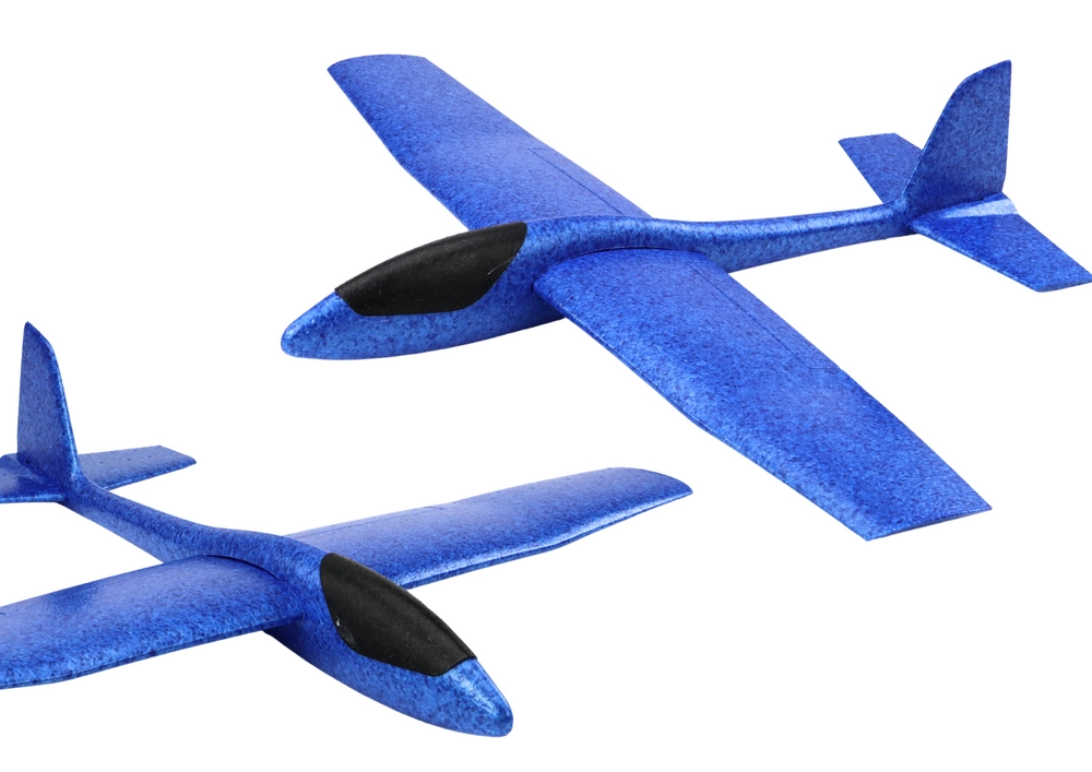 Veľký modrý polystyrénový klzák 68 cm