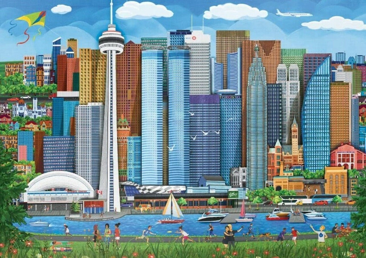 E-shop EUROGRAPHICS Piknik v Torontu 1000 dielov