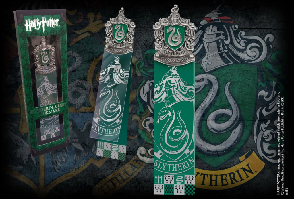 E-shop Harry Potter: Knižná záložka - Slizolin