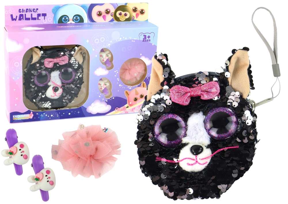 E-shop LEAN Toys Sada peňaženky Kitty 4 ks