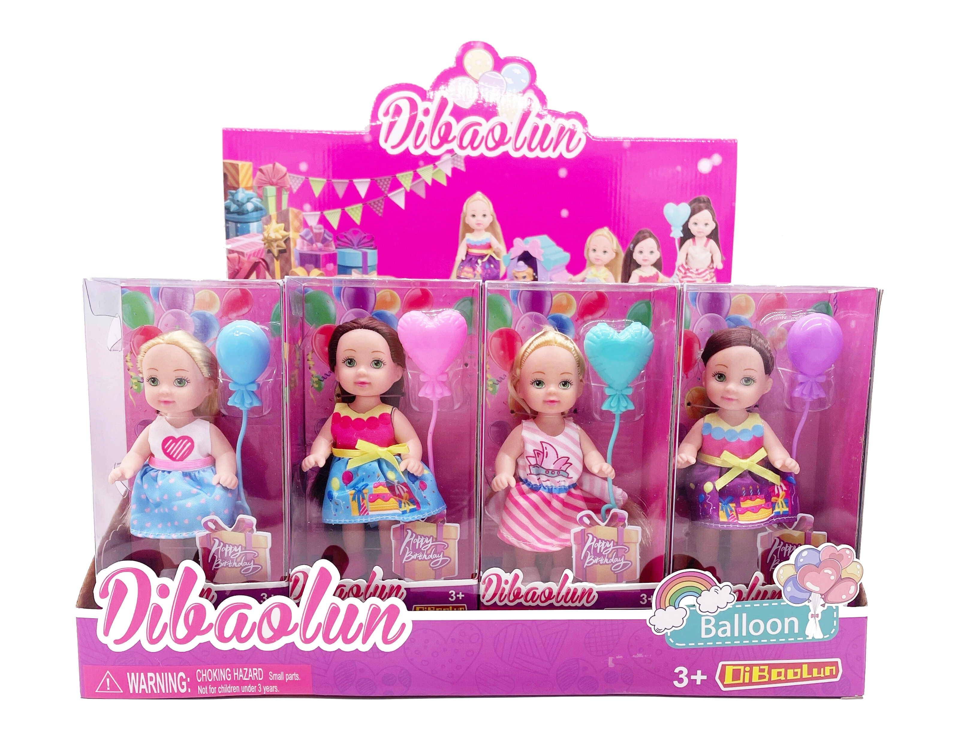 Bábika s loptičkou 11 cm