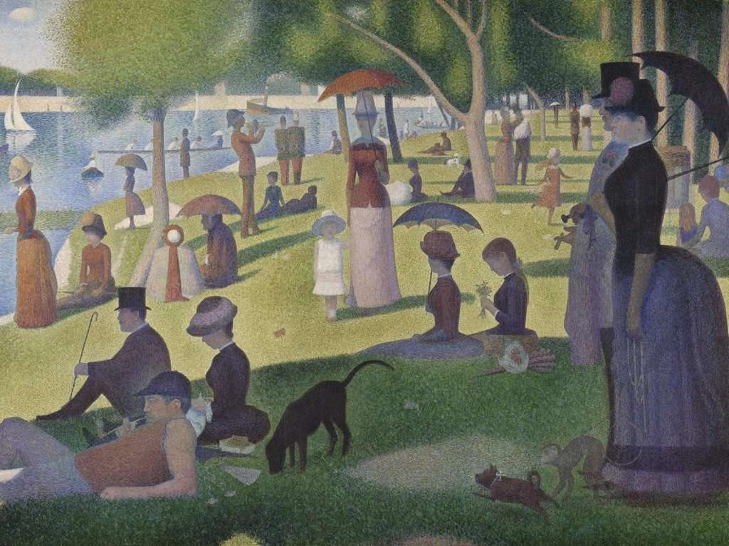 E-shop RAVENSBURGER puzzle Nedeľné popoludnie na ostrove La Grande Jatte, 1500 dielikov