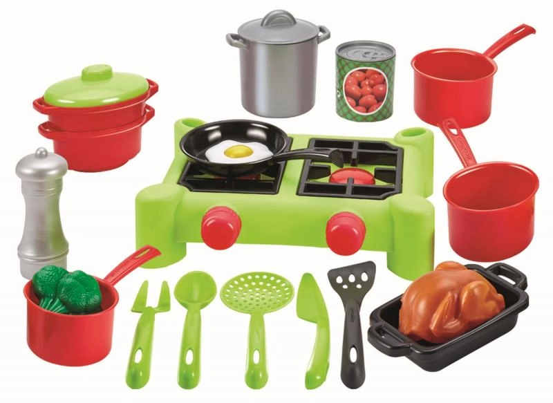 E-shop Ecoiffier sporák s doplnkami 2649
