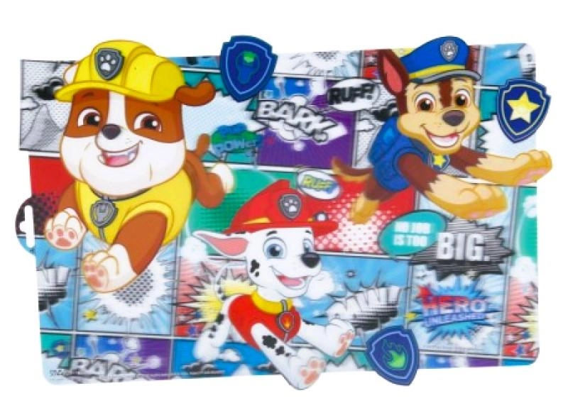 3D podložka na stôl Labková patrola