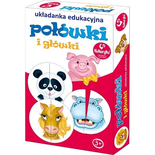 E-shop Veselá skladačka Polovice a hlavičky pre deti
