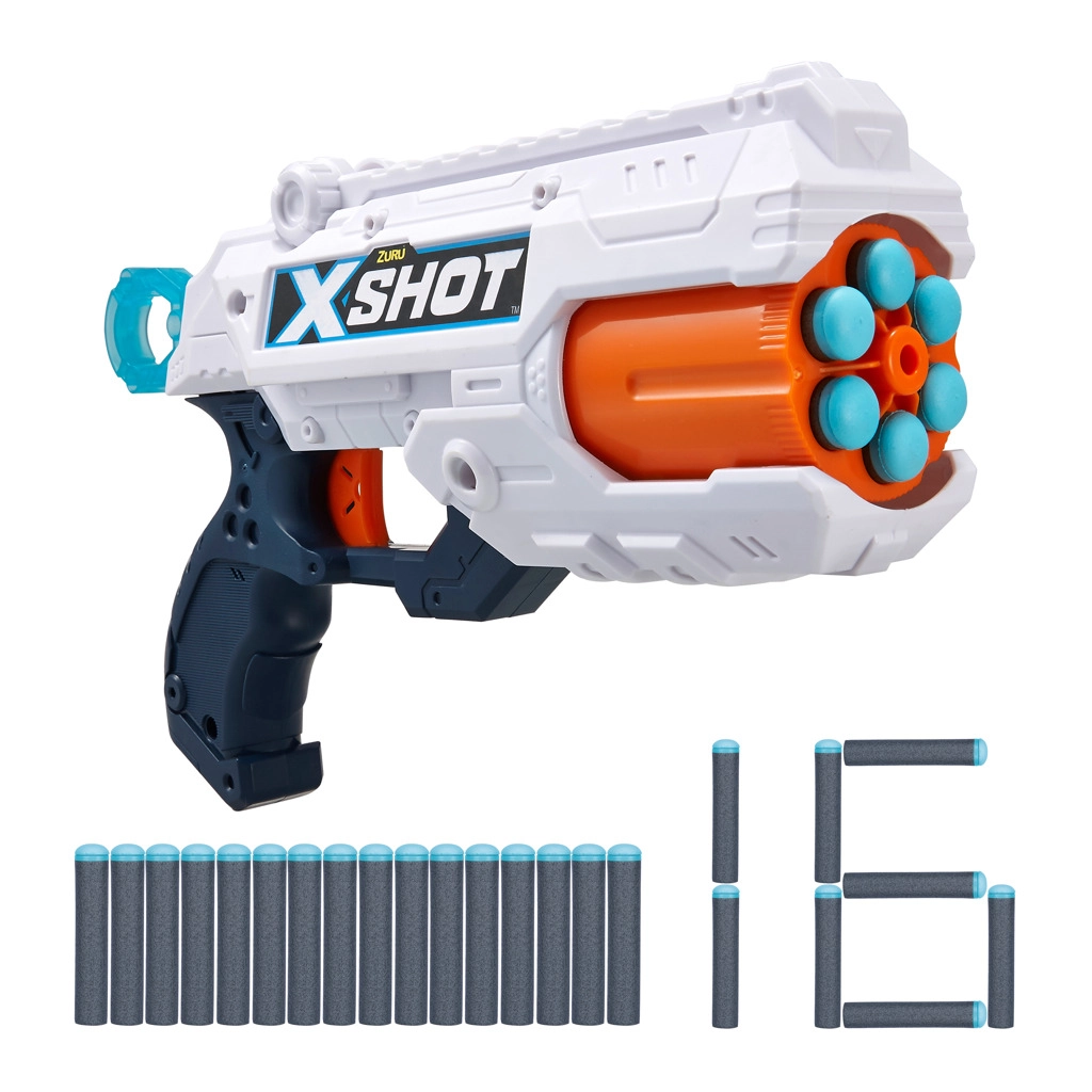 E-shop X-Shot Reflex 6 blaster so 16 nábojmi