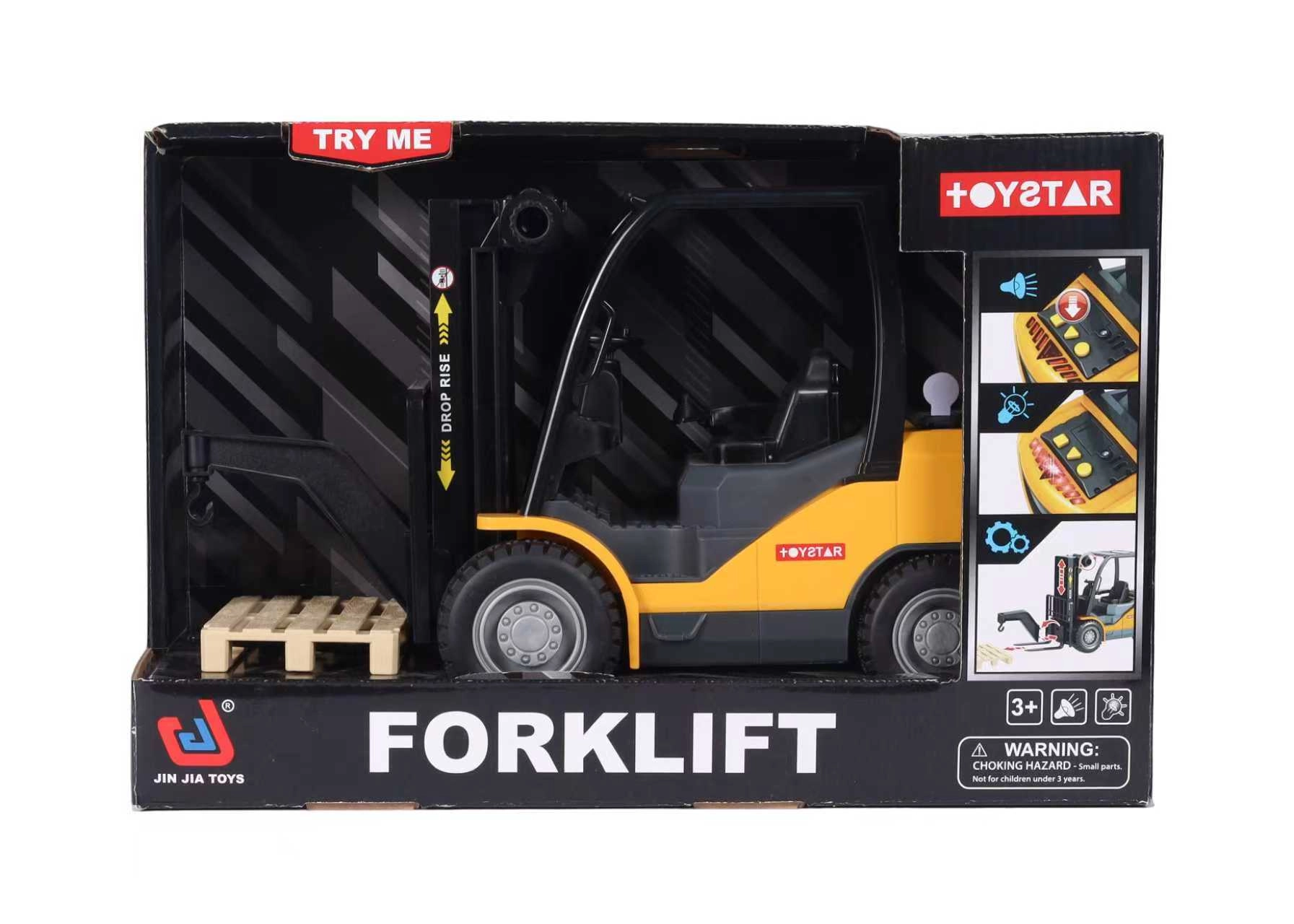 E-shop Batériový detský vysokozdvižný vozík s hákom na palety