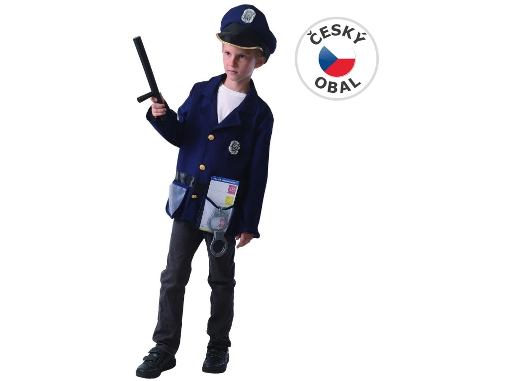 Kostým Policajt pre chlapcov 110-120 cm