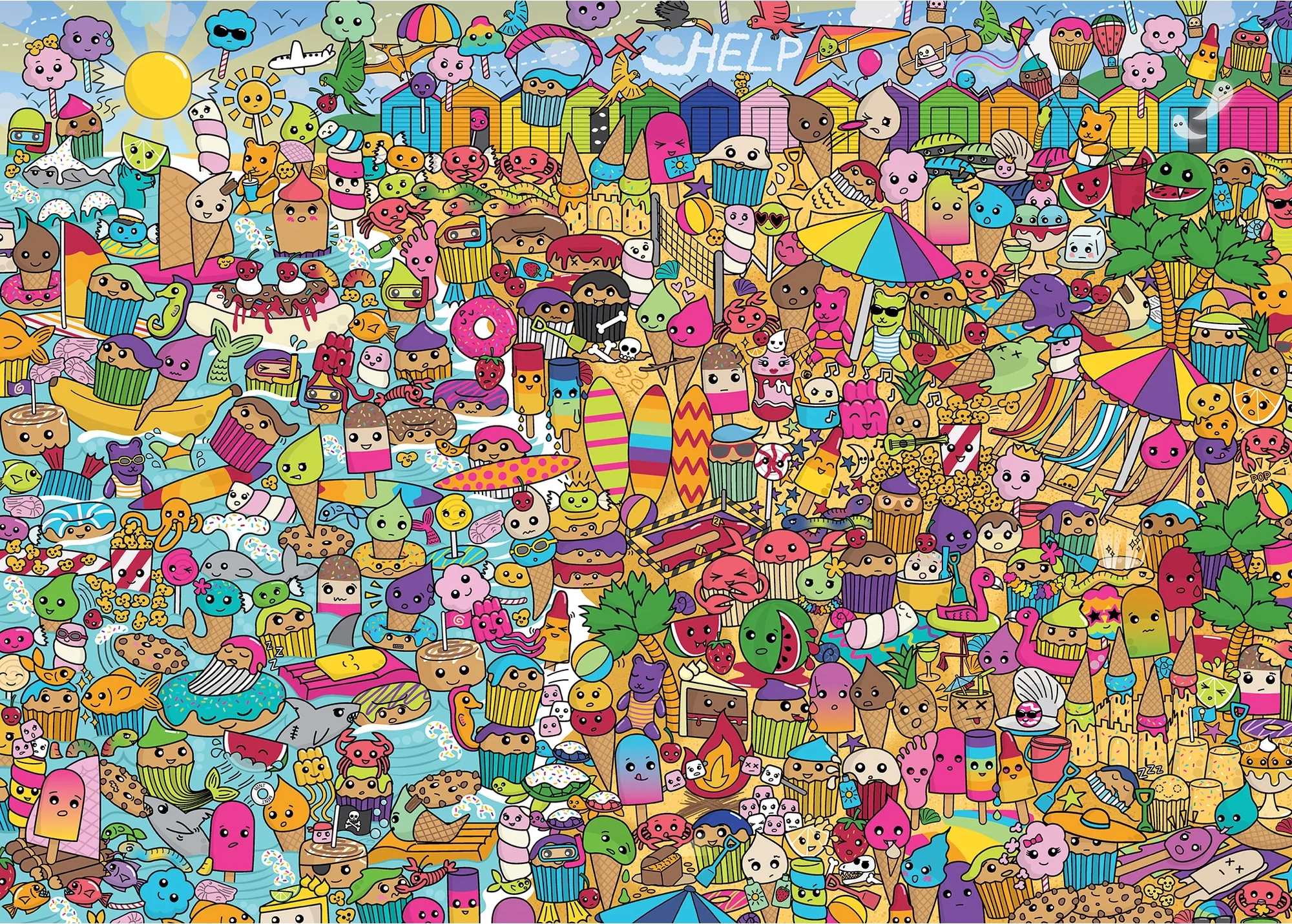 E-shop Puzzle Sladká dovolenka 1000 dielikov GIBSONS